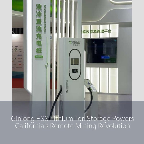 Ginlong ESS Lithium-ion Storage Powers California's Remote Mining Revolution